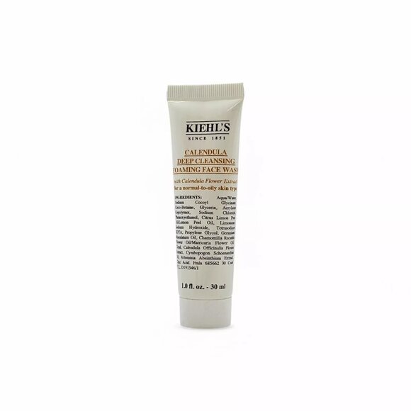 Kiehl's Calendula Deep Cleansing Foaming Face Wash 1oz 30ml - Picture 2 of 3